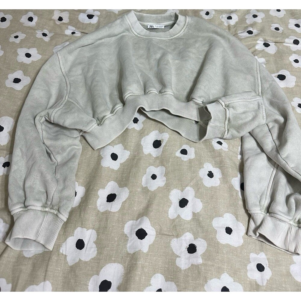Zara cropped sweater